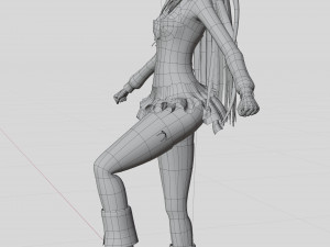 melida angel - assassins pride 3D Model