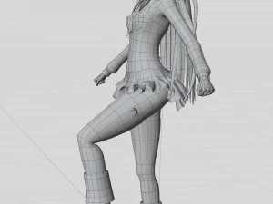 melida angel - assassins pride 3D Model