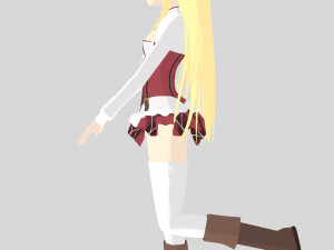 melida angel - assassins pride 3D Model