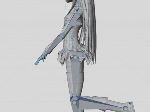 melida angel - assassins pride 3D Model