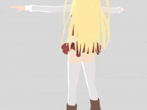melida angel - assassins pride 3D Model