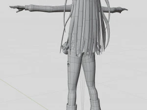 melida angel - assassins pride 3D Model