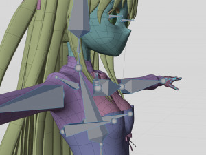 melida angel - assassins pride 3D Model