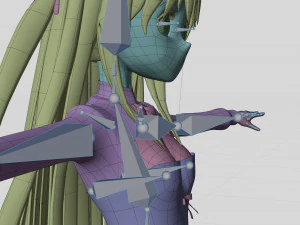 melida angel - assassins pride 3D Model