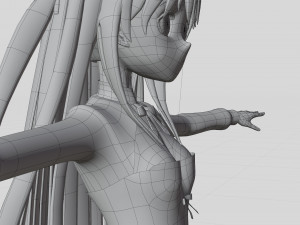 melida angel - assassins pride 3D Model