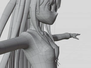 melida angel - assassins pride 3D Model