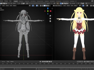 melida angel - assassins pride 3D Model