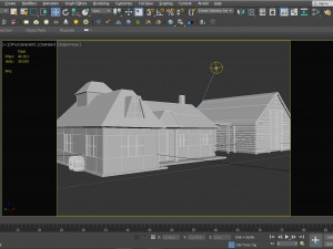 old house Model 3D