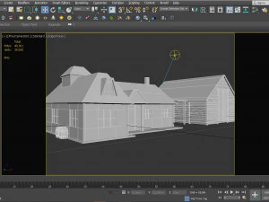 古い家 3Dモデル