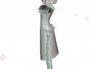 elf waitress - danmachi - ryuu 3D Model