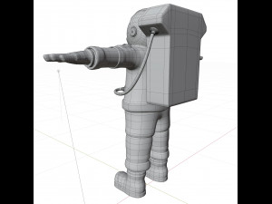 cartoon astronaut 3D मॉडल