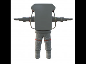 cartoon astronaut 3D मॉडल