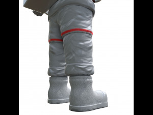 cartoon astronaut 3D मॉडल