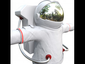 cartoon astronaut 3D मॉडल