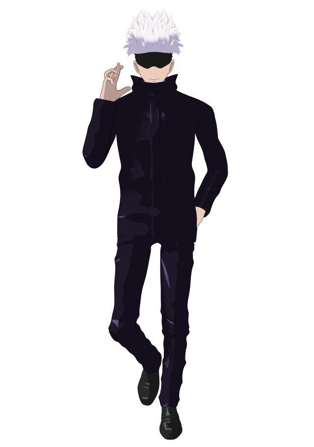 jujutsu kaisen 3D मॉडल .c4d .max .obj .3ds .fbx .stl .blend 