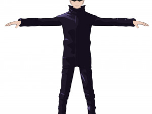 jujutsu kaisen 3D मॉडल