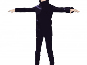 jujutsu kaisen 3D मॉडल