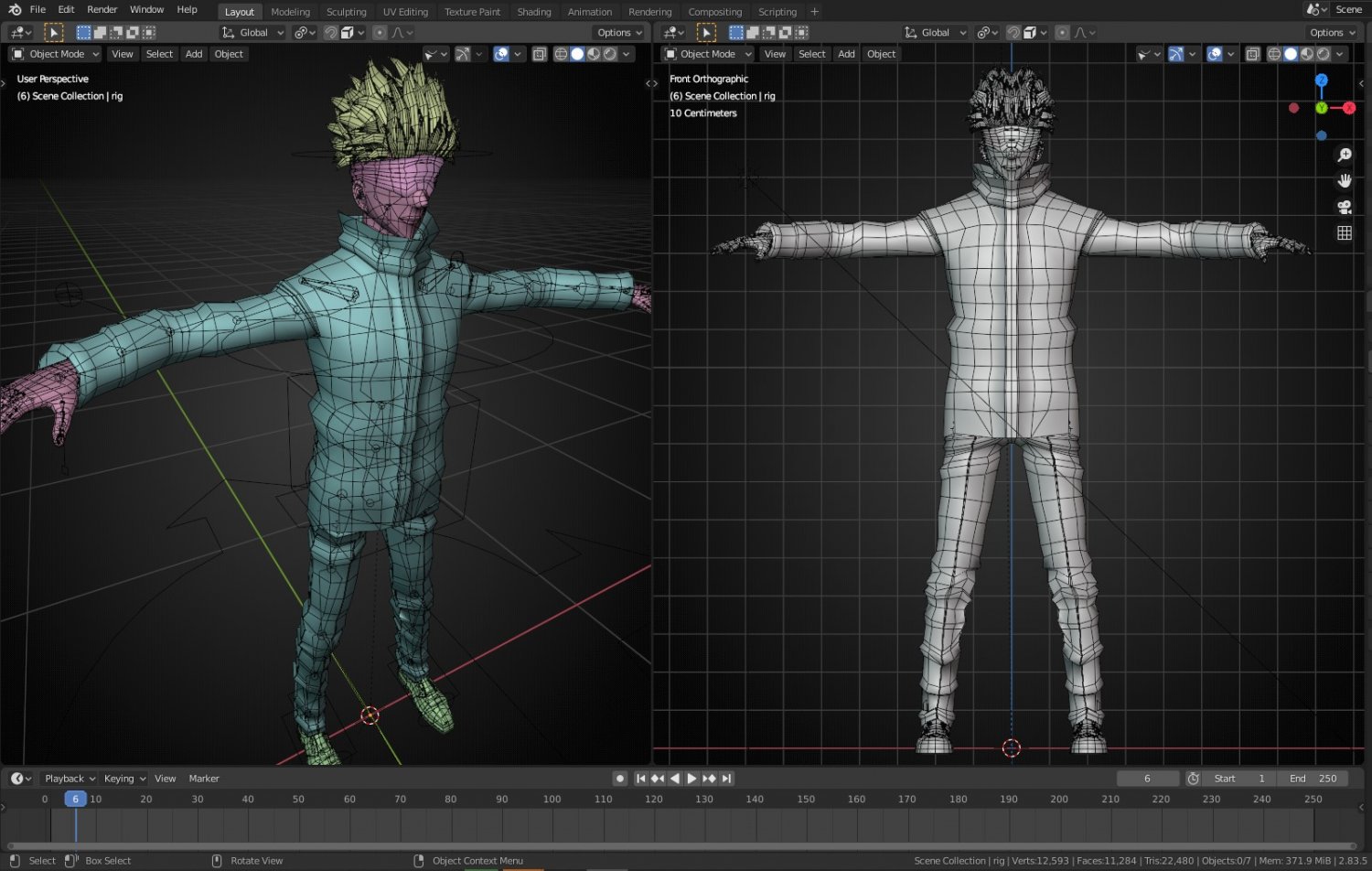 Мод jujutsu kaisen people playground. Gojo 3d model