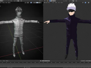 jujutsu kaisen 3D Model