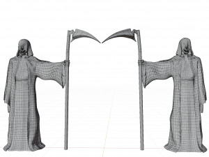 grim reaper sculpture 3D Модель