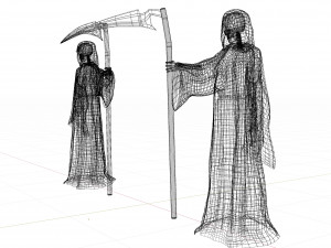 grim reaper sculpture 3D Модель