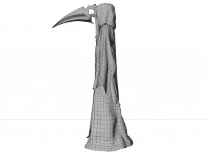 grim reaper sculpture 3D Model