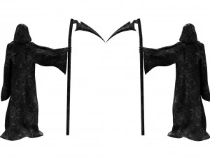grim reaper sculpture 3D Model
