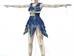 kohaku - dr stone-rig 3D 模型