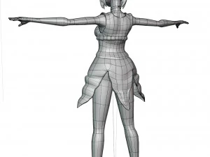 kohaku - dr stone-rig 3D Model