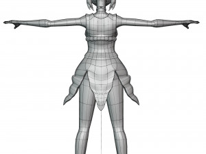 kohaku - dr stone-rig 3D 模型