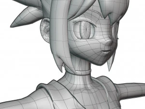 kohaku - dr stone-rig 3D Model