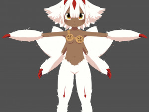 faputa made in abyss 3D Model