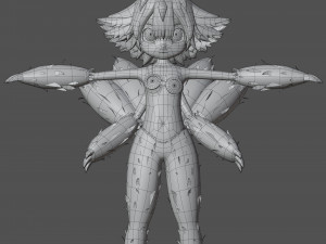 faputa made in abyss Modelo 3D