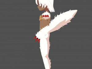 faputa made in abyss Modelo 3D