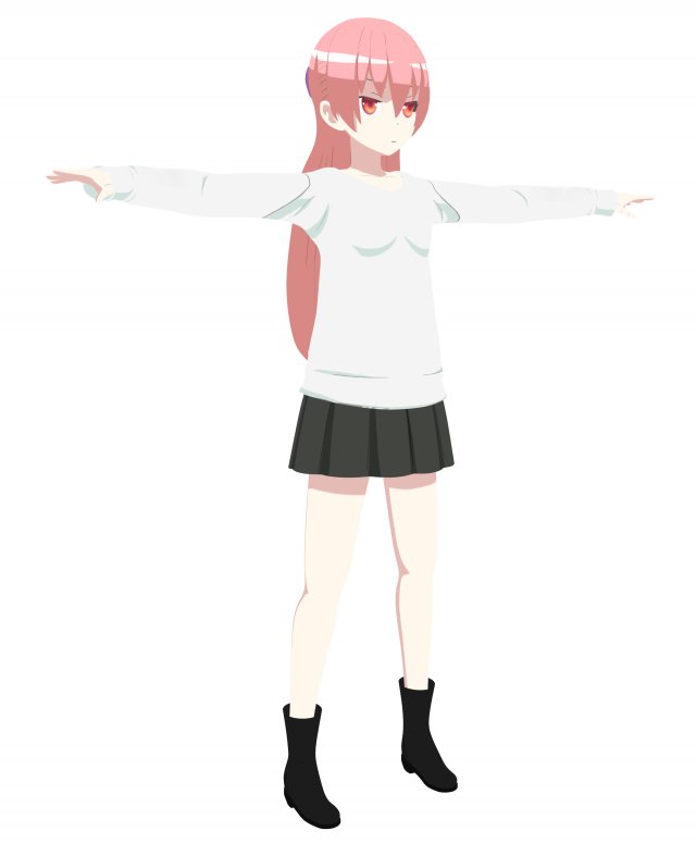 tonikaku kawaii tsukasa tsukuyomi Modello 3D .c4d .max .obj .3ds .fbx .stl .blend