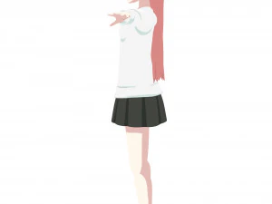 tonikaku kawaii tsukasa tsukuyomi 3D Model