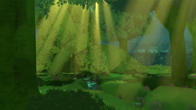 anime forest 3D Model .c4d .max .obj .3ds .fbx .stl .blend 