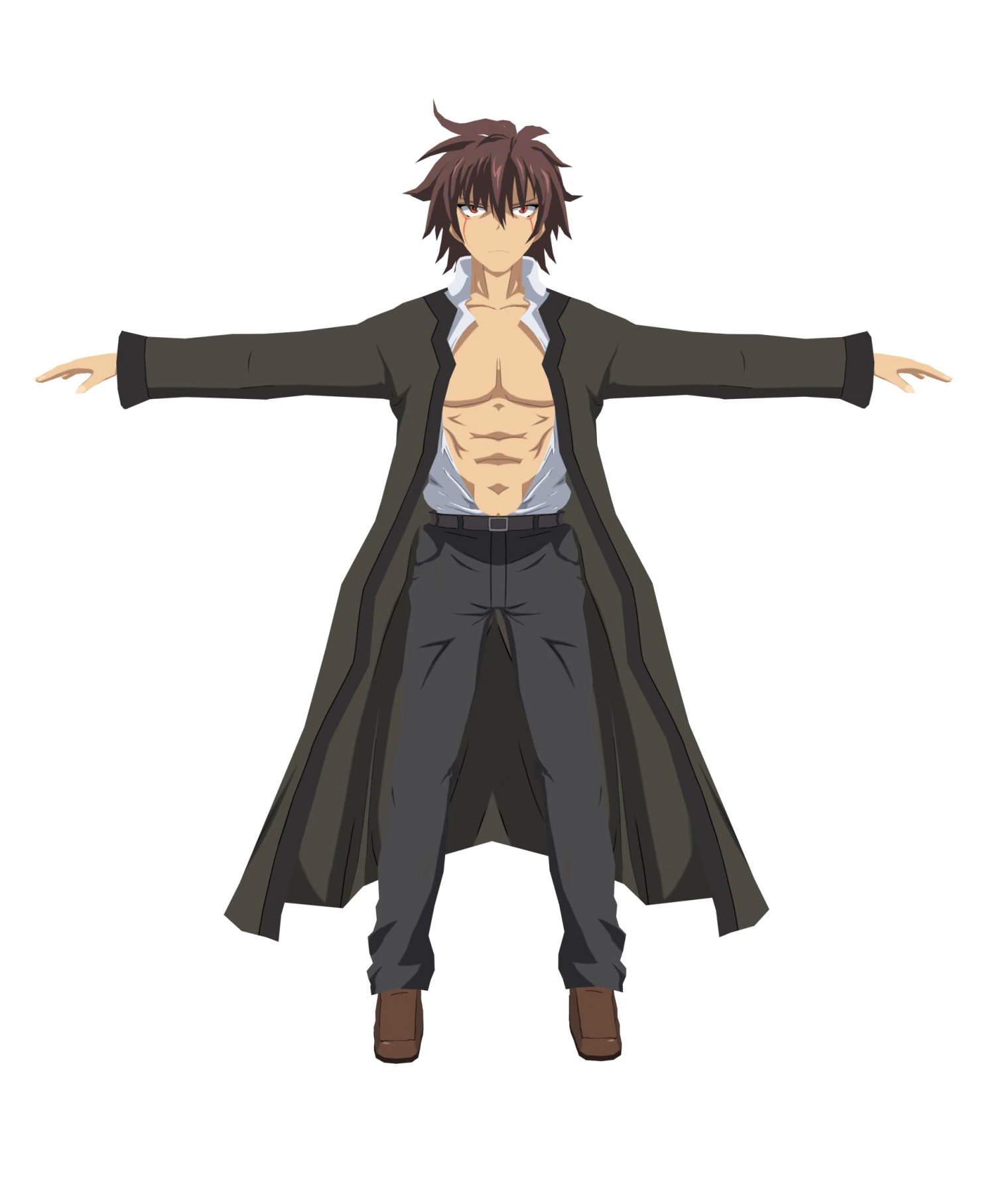 Sai - demon king daimao 3D Model .c4d .max .obj .3ds .fbx .stl .blend