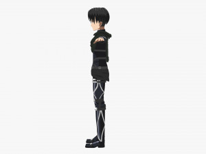 levi ackerman - shingeki no kyojin - attack on titan 3D Model