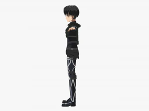 levi ackerman - shingeki no kyojin - attack on titan 3D Model