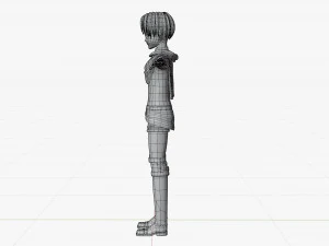 levi ackerman - shingeki no kyojin - attack on titan 3D Model