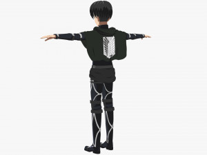 levi ackerman - shingeki no kyojin - attack on titan 3D Model
