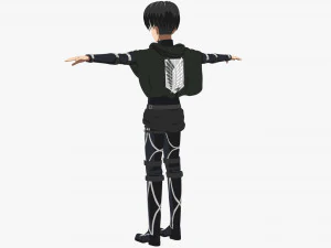 levi ackerman - shingeki no kyojin - attack on titan 3D Model