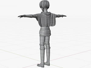levi ackerman - shingeki no kyojin - attack on titan 3D Model