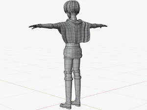 levi ackerman - shingeki no kyojin - attack on titan 3D Model