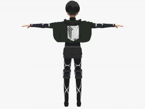 levi ackerman - shingeki no kyojin - attack on titan 3D Model