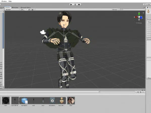 levi ackerman - shingeki no kyojin - attack on titan 3D Model