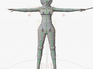 mikasa ackerman - shingeki no kyojin 3D Model