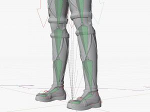 mikasa ackerman - shingeki no kyojin Modèle 3D