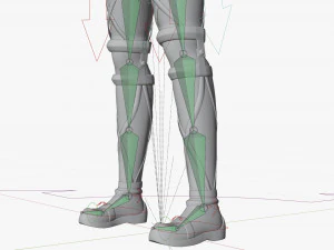 mikasa ackerman - shingeki no kyojin 3D Model